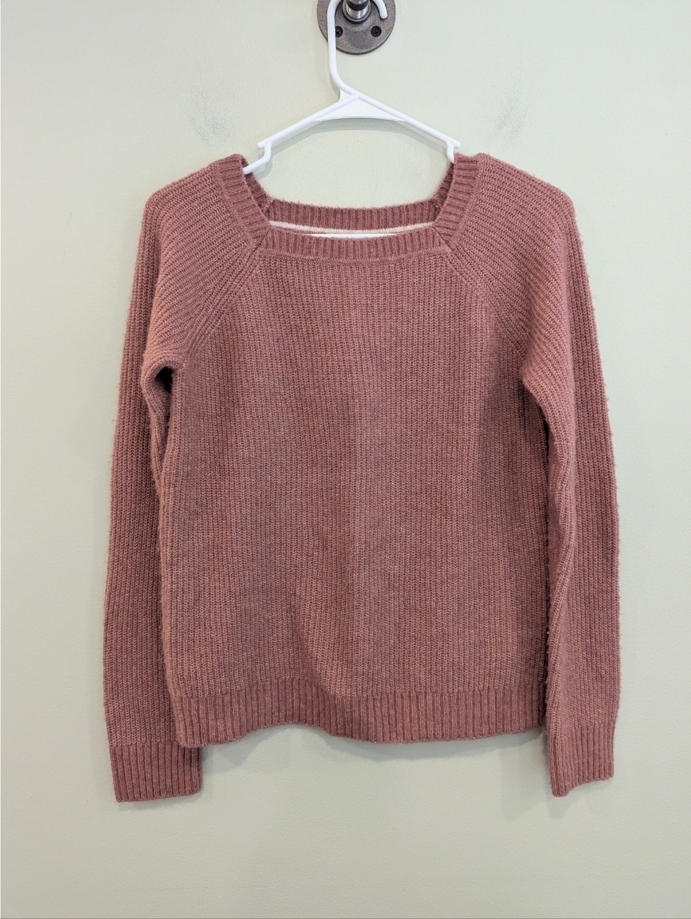 Boden Square Neck Alpaca Wool Blend Sweater Size 4 Regular